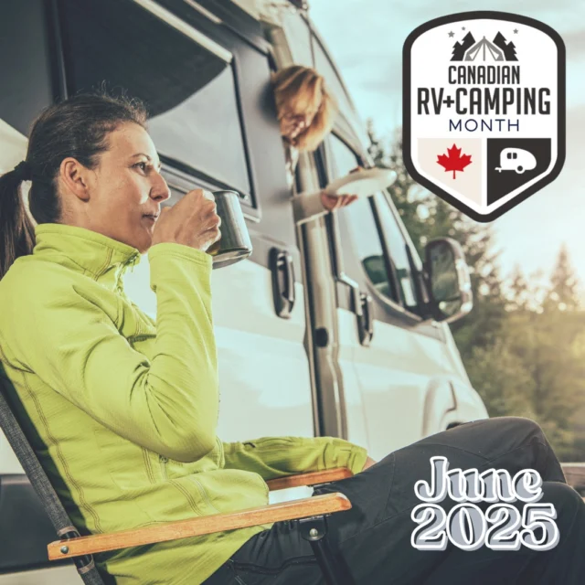 June is Canadian RV & Camping Month! We used to celebrate RV and Camping in Canada for just a week — but that wasn’t nearly long enough. So now, we’ve stretched it to a full month to spread the vibe about everything we love about RVing and camping.

It’s the freedom to hit the road whenever the mood strikes. It’s pulling into a quiet campground, setting up your site, and kicking back under the stars. It’s early mornings with coffee by the fire, spontaneous detours, and meeting friendly faces at every stop.

The RV lifestyle isn’t just about where you go — it’s how you feel while getting there. So this June, let’s celebrate the places we love, the people we meet, and the memories we make along the way.

#CanadianRVMonth #RVCampingLife #ExploreCanada #CRVA50Years #OpenRoadVibes #CampfireMornings #RelaxAndRecreate #RVCommunity #CampingSeason #CampinCanada #RVDAofCanada #GoRVingCanada